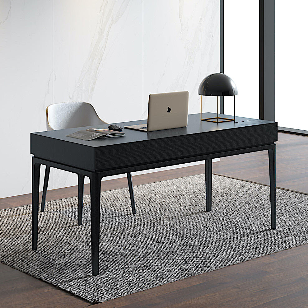 Black Home Office Desk