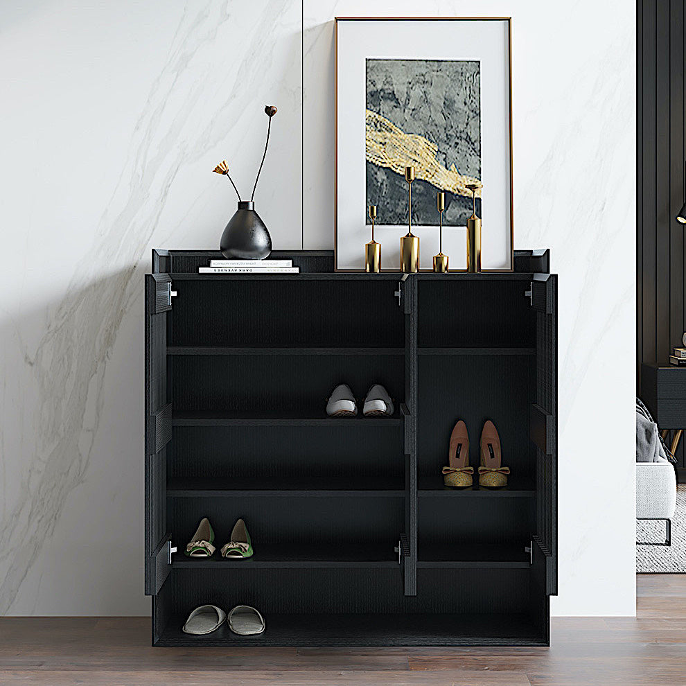 Black Shoe Rack