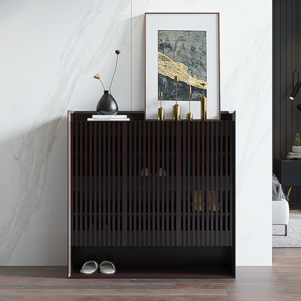 Walnut Shoe Rack